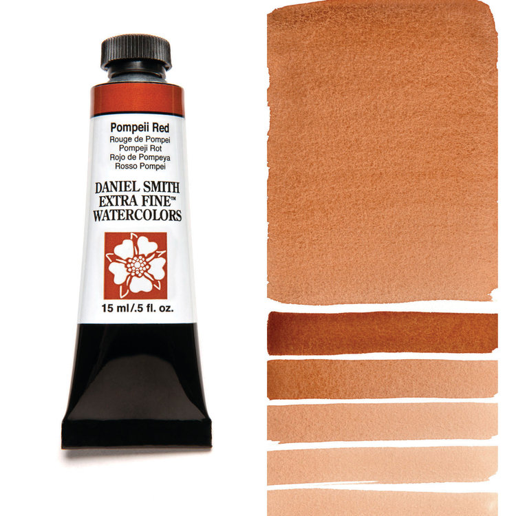 Daniel Smith aquarelverf tube 15ml - Pompeii red