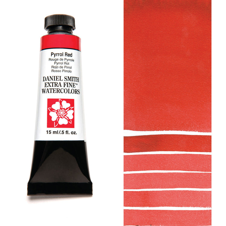 Daniel Smith aquarelverf pyrrol red 15ml