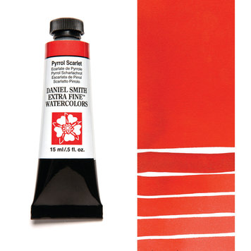 Daniel Smith aquarelverf pyrrol scarlet 15ml