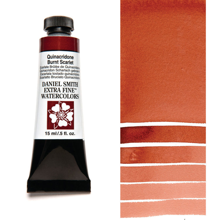 Daniel Smith aquarelverf quinacridone burnt scarlet15ml