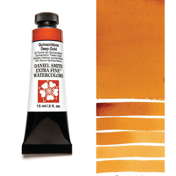 Daniel Smith quinacridone deep gold - 15ml aquarelverf