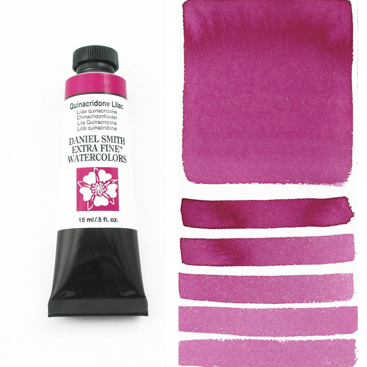 Daniel Smith aquarelverf tube 15ml - quinacridone lilac