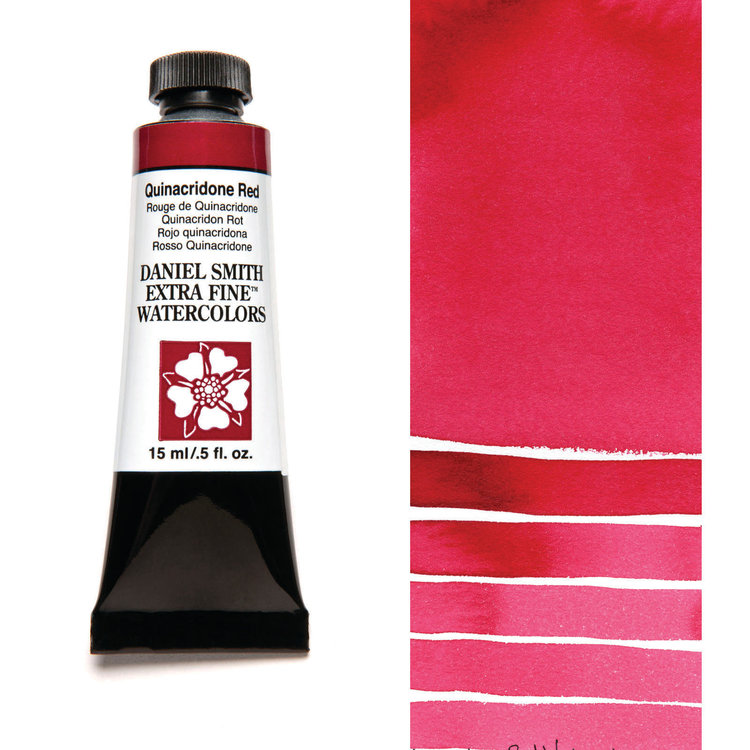 Daniel Smith aquarelverf tube 15ml - quinacridone red