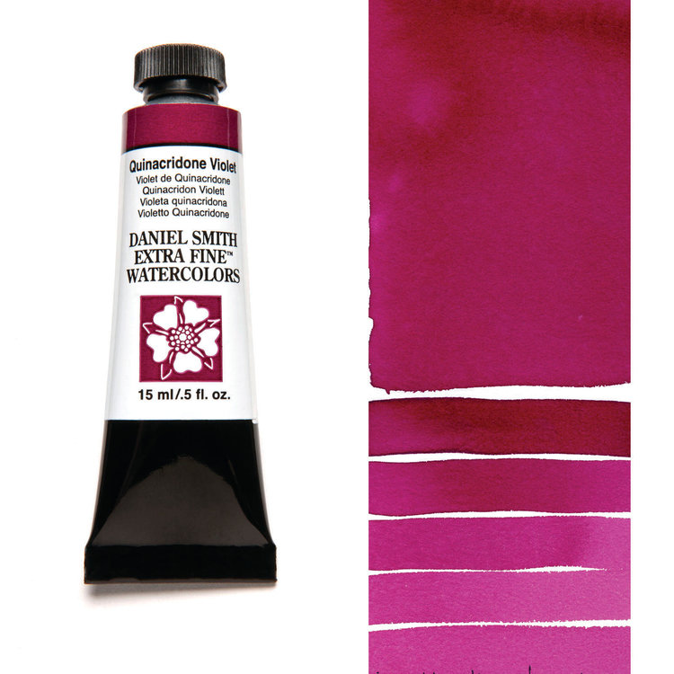 Daniel Smith aquarelverf tube 15ml - quinacridone violet