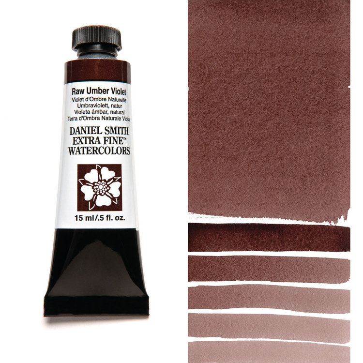 Daniel Smith aquarelverf tube 15ml - raw umber violet