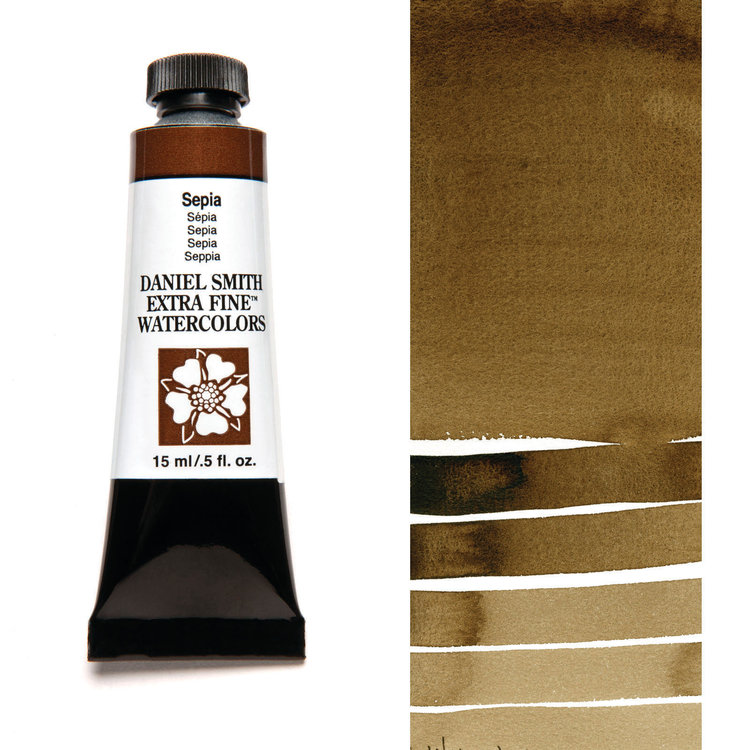 Daniel Smith aquarelverf sepia 15ml