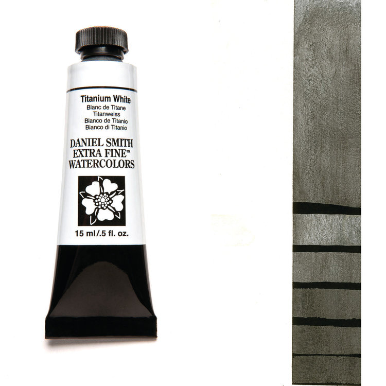 Daniel Smith aquarelverf tube 15ml - titanium white