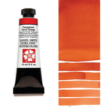 Daniel Smith aquarelverf transparent pyrrol orange 15ml