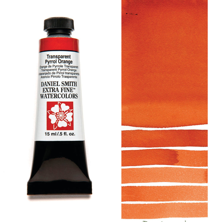 Daniel Smith aquarelverf tube 15ml - transparent pyrrol orange