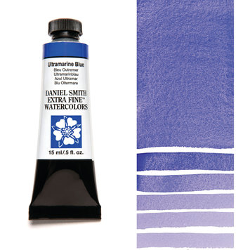 Daniel Smith aquarelverf ultramarine blue 15ml