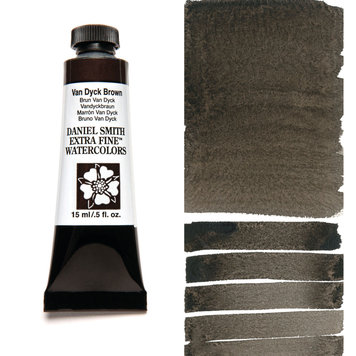 Daniel Smith aquarelverf van dyck brown 15ml