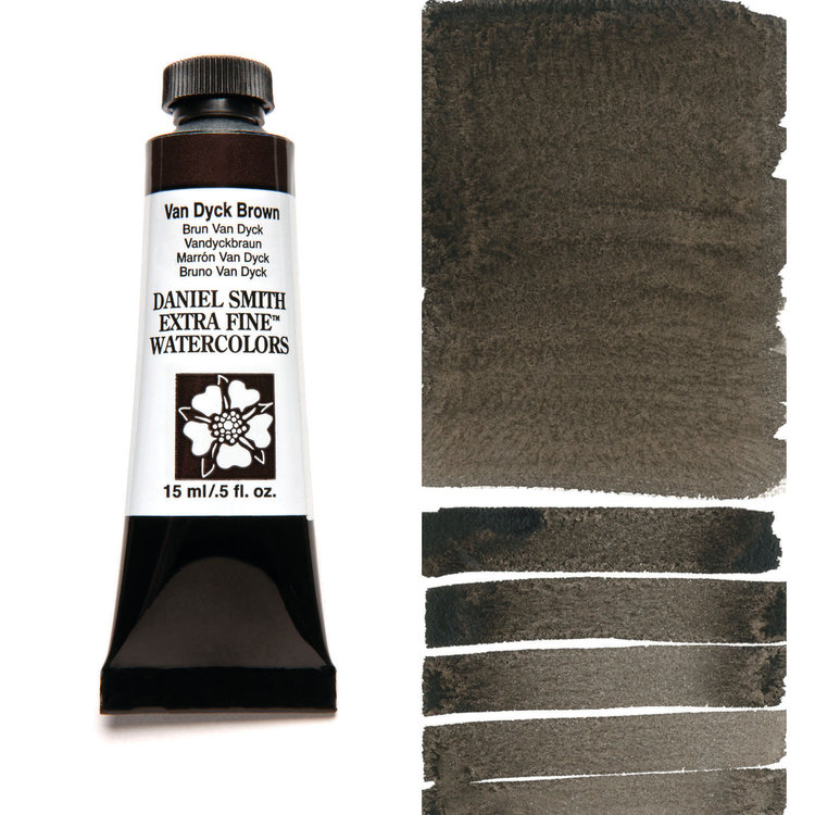 Daniel Smith aquarelverf tube 15ml - van Dyck brown