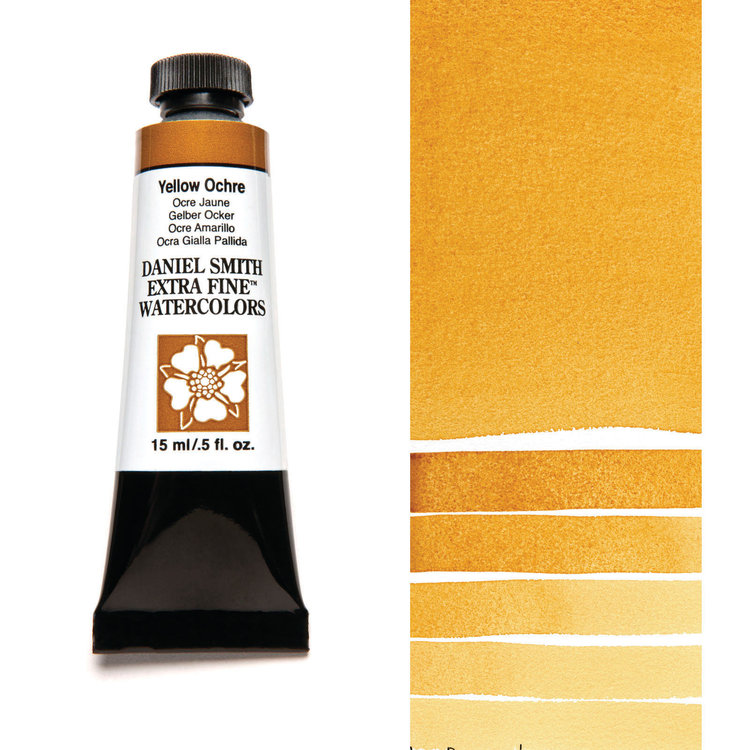 Daniel Smith aquarelverf tube 15ml - yellow ochre