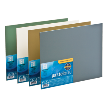 Ampersand Pastelbord wit