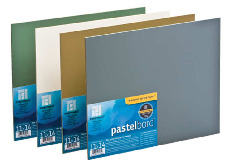 Ampersand Pastelbord wit