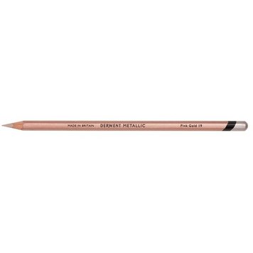 Derwent kleurpotlood metallic pink gold #19
