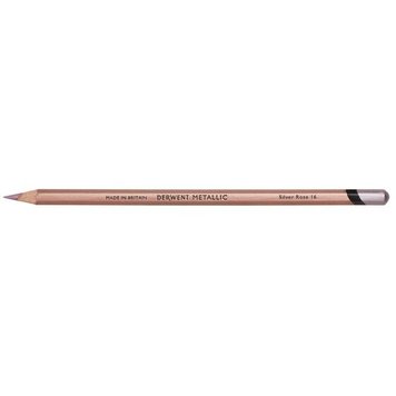 Derwent kleurpotlood metallic silver rose #16