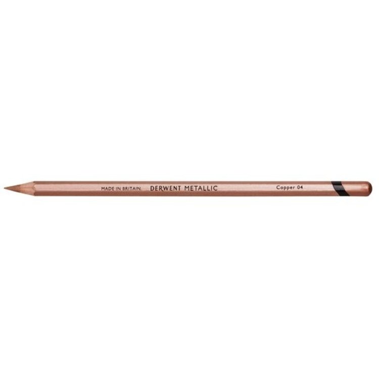 Derwent kleurpotlood metallic copper #4