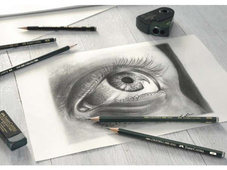 Faber Castell grafietpotlood 9000