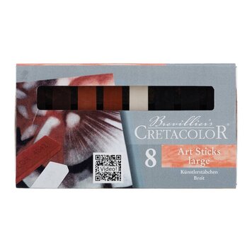 CretaColor Art sticks set 8