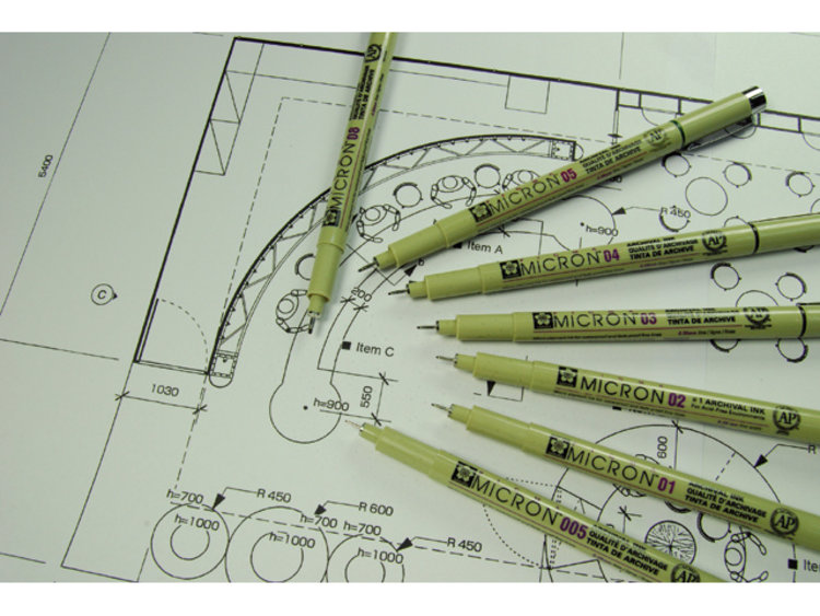 Sakura Pigma Micron fineliner zwart