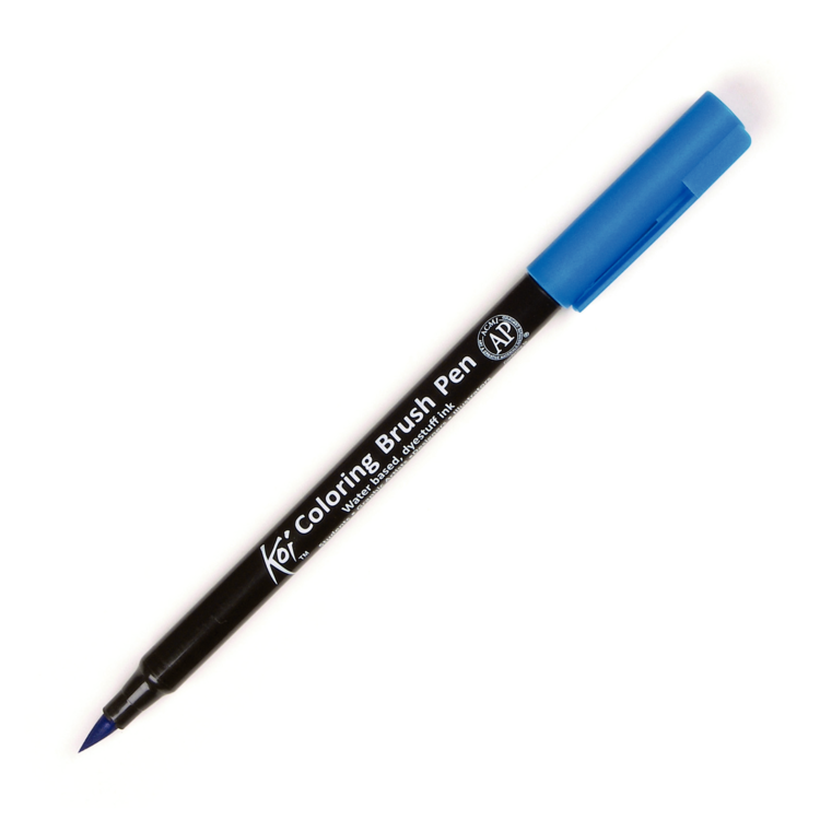 Sakura 025 KOI Color Brush ceruleum blauw