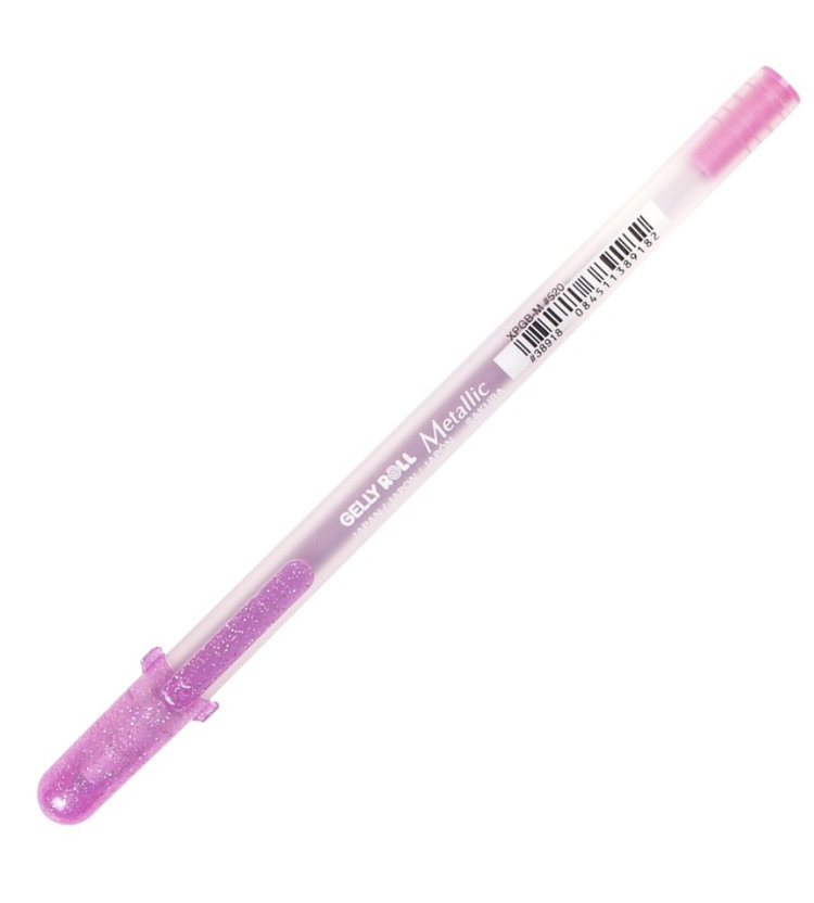 Sakura 520 Gelly Roll metallic roze gelpen