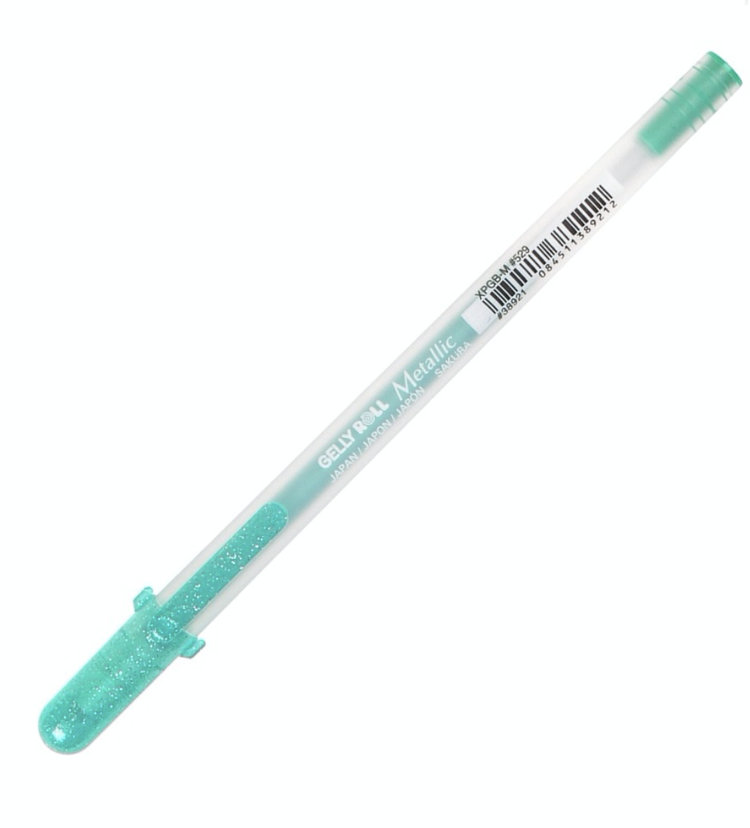 Sakura 529 Gelly Roll metallic groen gelpen