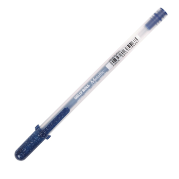 Sakura 543 Gelly Roll metallic blauw zwart