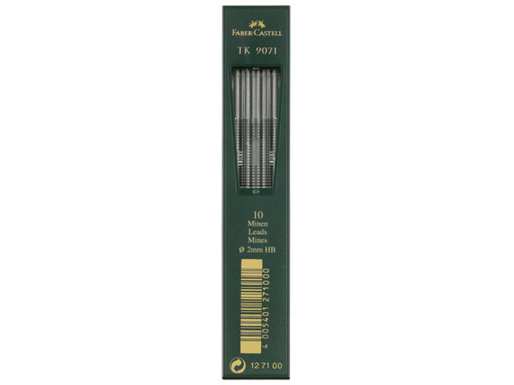 Faber Castell potloodstiften - grafietvullingen TK 9071 (2mm)