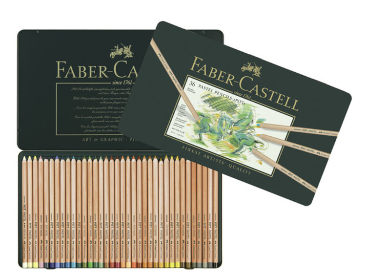 Faber Castell Pitt pastelpotlood blik