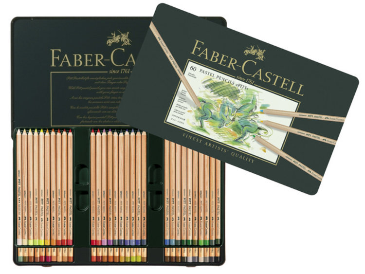 Faber Castell Pitt pastelpotloden in blik