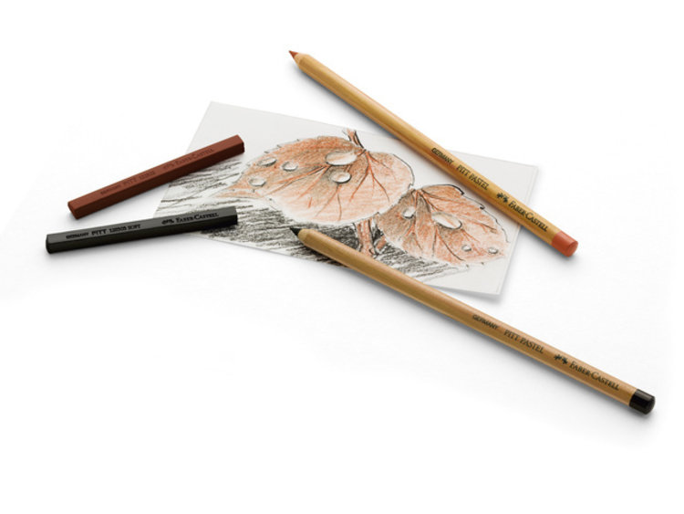 Faber Castell Pitt pastelpotloden in blik