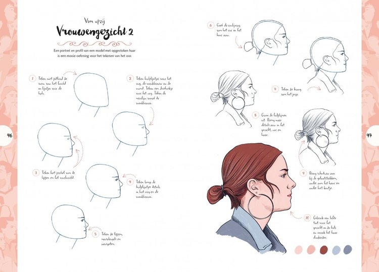 Librero Mensen (tekenen in 10 stappen) - Justine Lecouffe