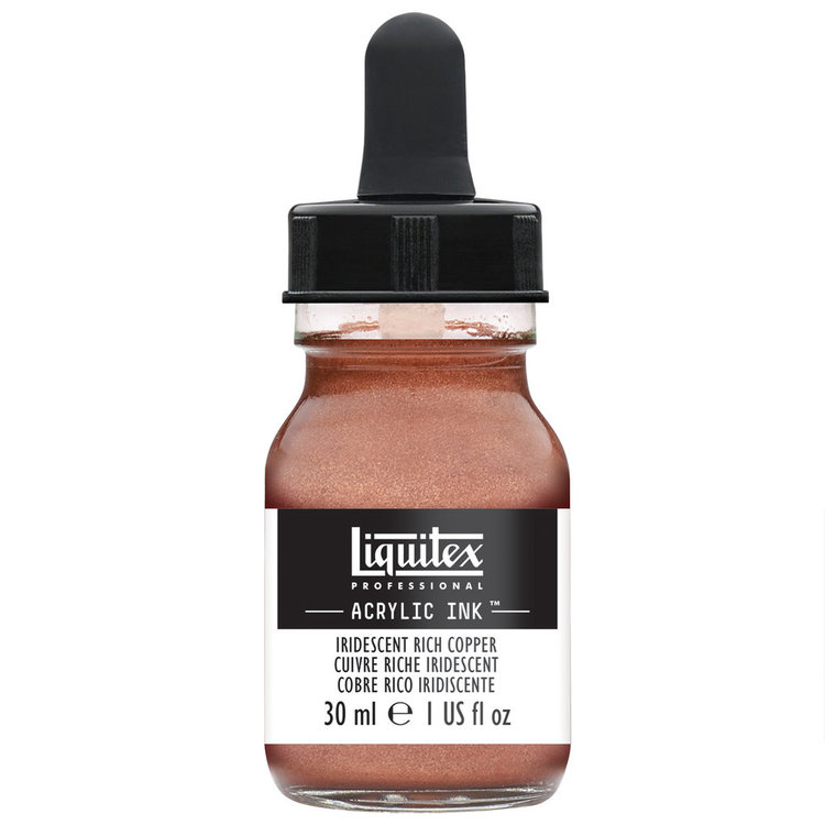 Liquitex acrylinkt flesje met pipet 30ml rich copper