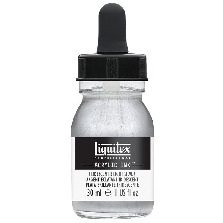 Liquitex acrylinkt 30ml silver