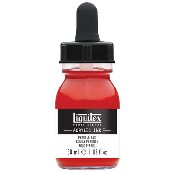 Liquitex acrylinkt 30ml pyrolle red