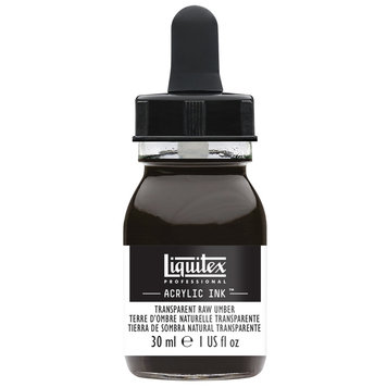 Liquitex acrylinkt 30ml transp. raw umber
