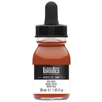 Liquitex acrylinkt 30ml red oxide