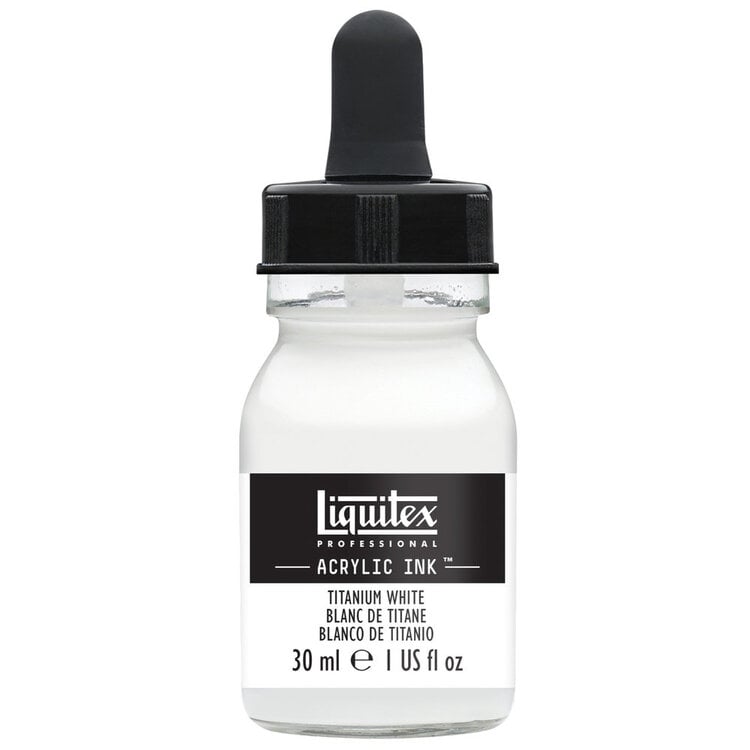 Liquitex acrylinkt 30ml titanium white
