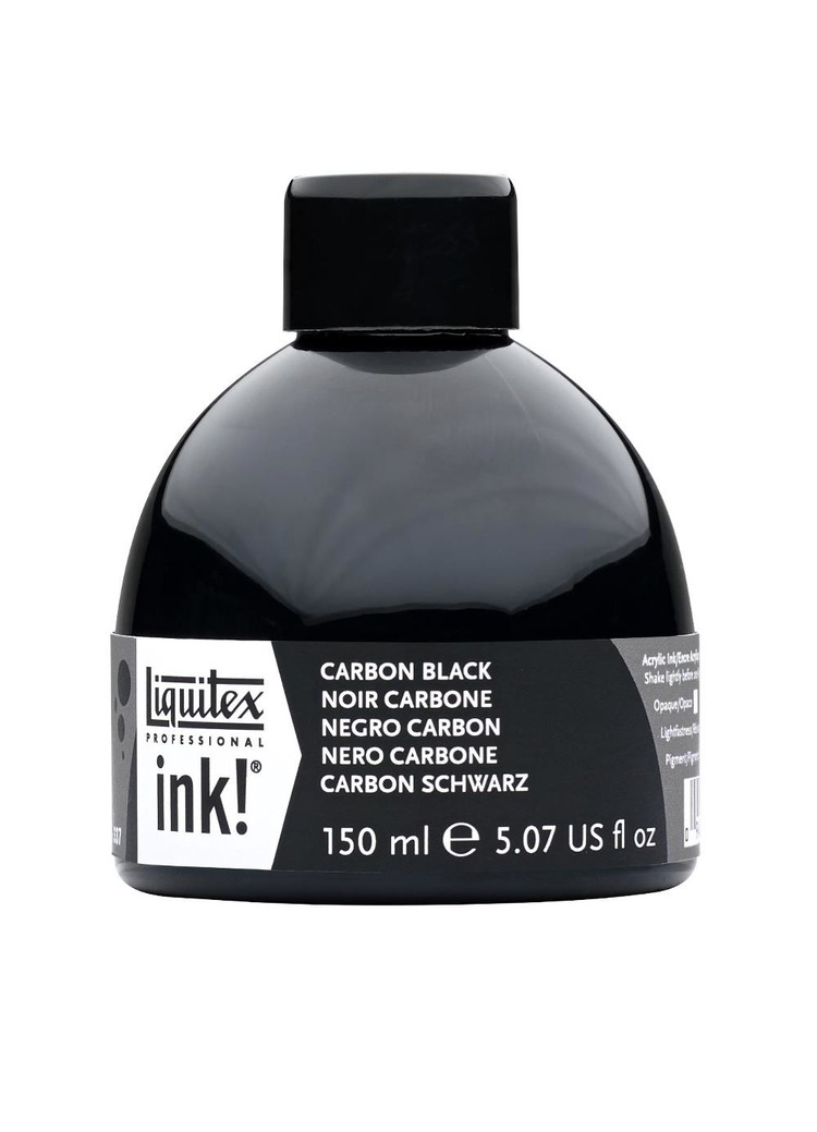 Liquitex acrylinkt carbon black