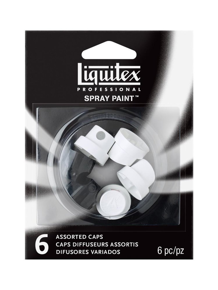 Liquitex spuitbus caps