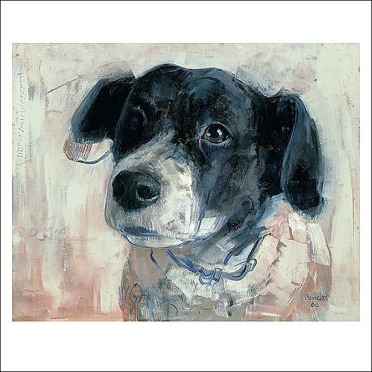 Art Revisited kunstkaart Pieter Pander - Stip