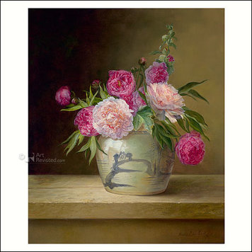 Art Revisited Adriana van Zoest - pioenrozen