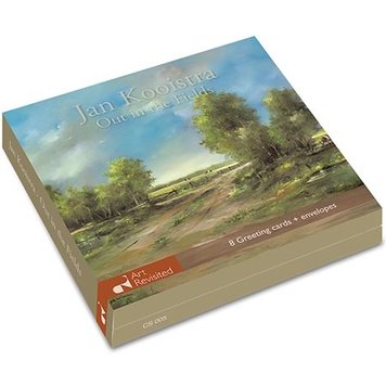 Art Revisited Out in the fields - mapje met 8 kaarten van Jan Kooistra