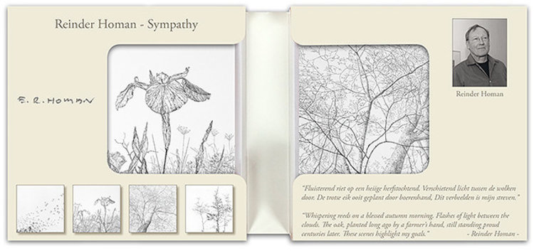 Art Revisited Sympathy - mapje met 8 kaarten van Reinder Homan