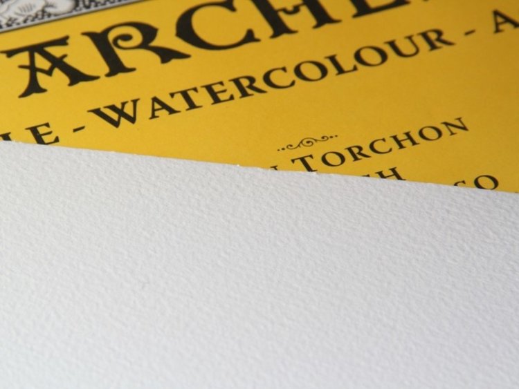 Arches aquarelpapier rough - grain torchon (1-zijdig)