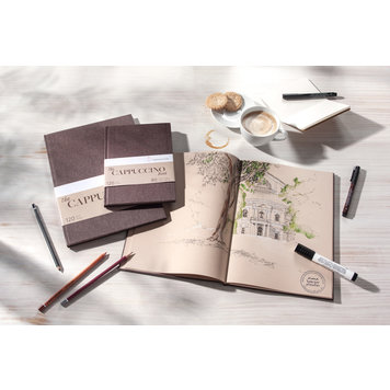Hahnemühle schetsboek Capuccino