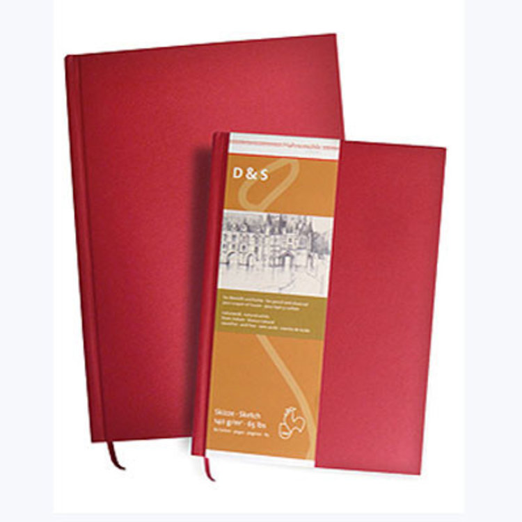 Hahnemühle schetsboek D&S rood
