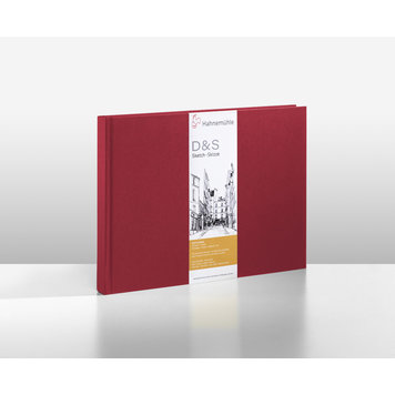 Hahnemühle D&S Sketch book rode kaft A5